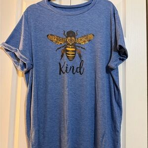 Blue Bee Graphic T-Shirt